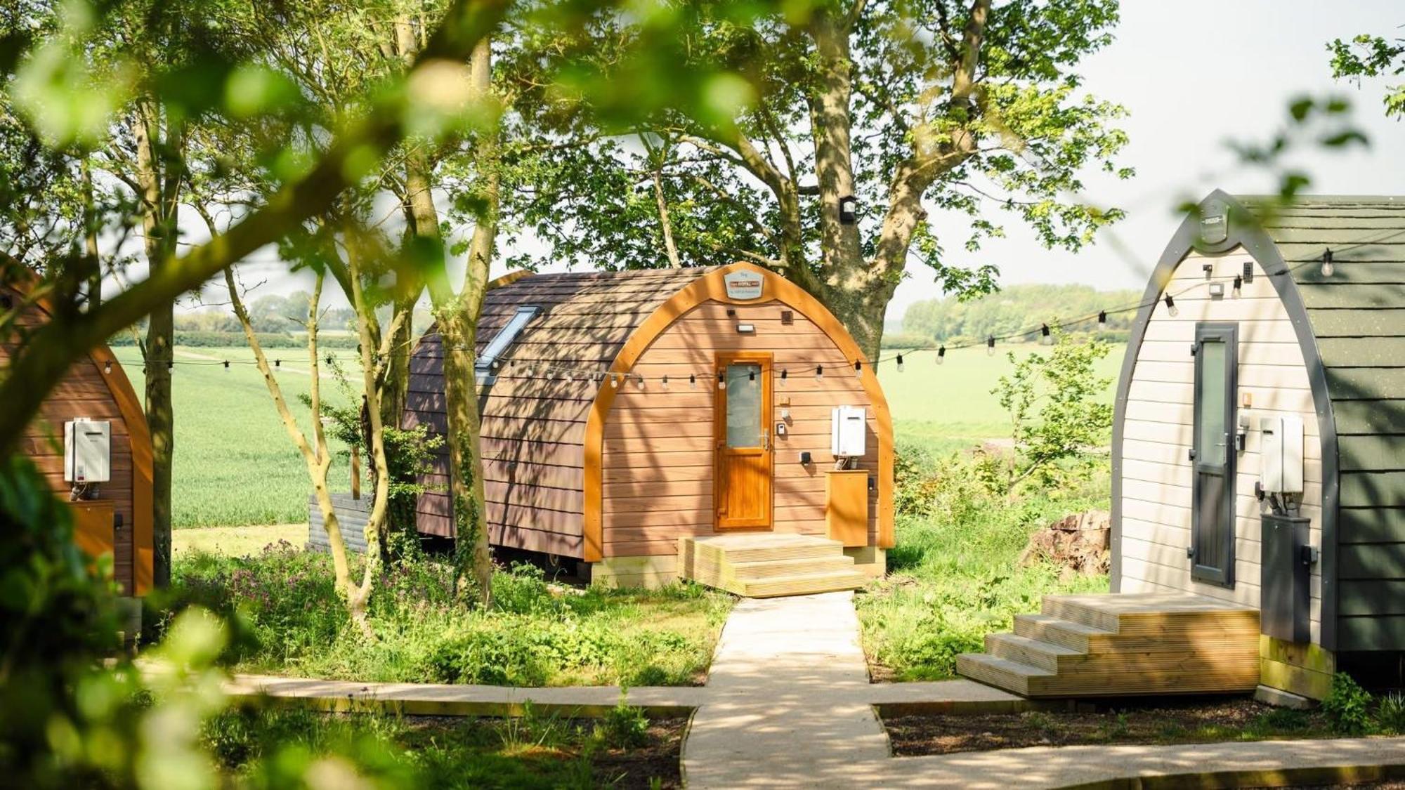 דירות Aldbrough Carlton Manor Pods מראה חיצוני תמונה